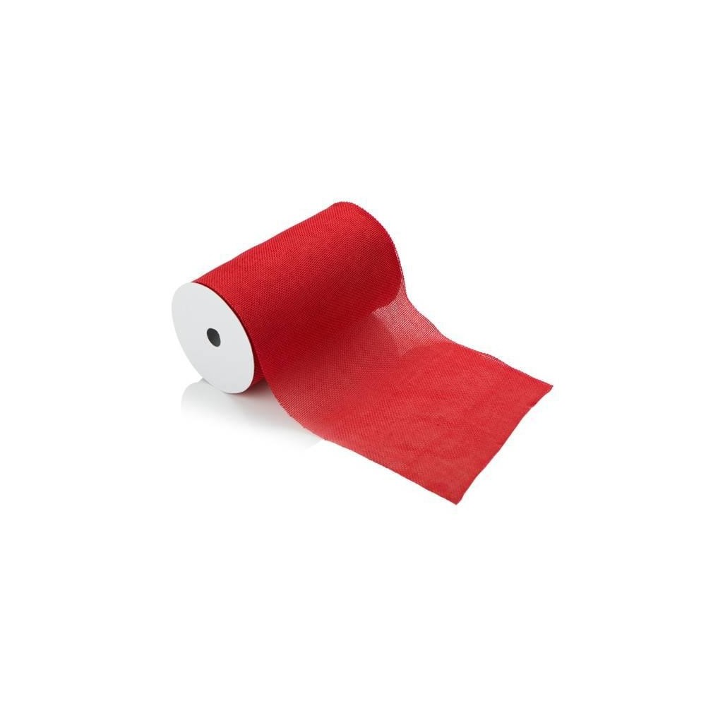 DECO JUTA 15CMX10MT ROSSO